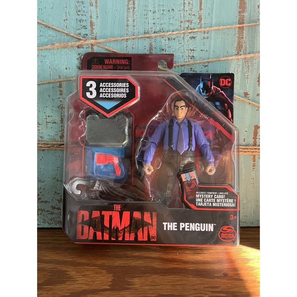 2021 The Batman - Movie - Penguin - Action Figure - Spin Master Toys - DC - NEW